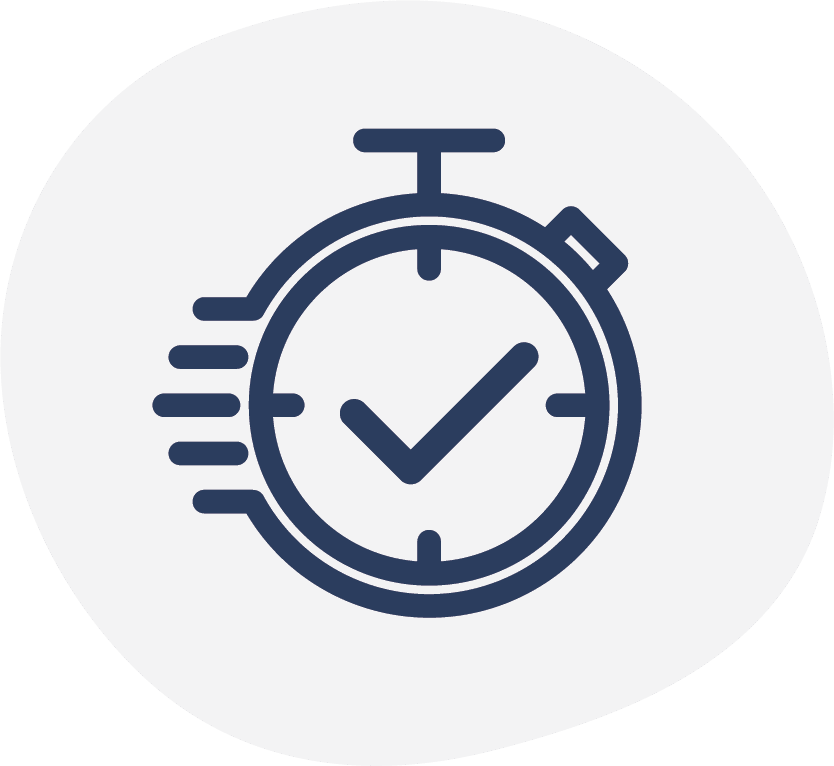 On time delivery icon